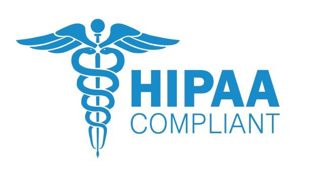 Vector illustration of Healthcare Information Portability and Accountability Act (HIPAA) compliant. Protected Healthcare Information (PHI).